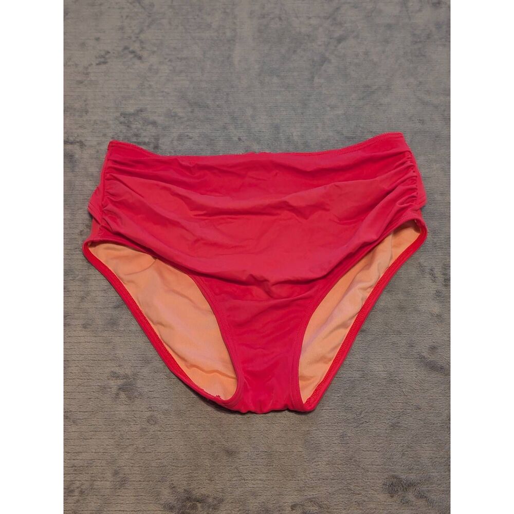 Victoria's Secret Swim M The Classic High Waist Bikini Bottom Pink